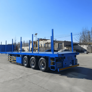 3 Axle Timber Log Trailer