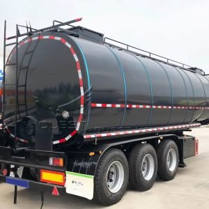 3-Axle Asphalt Tanker Trailer for Sale in Tanzania
