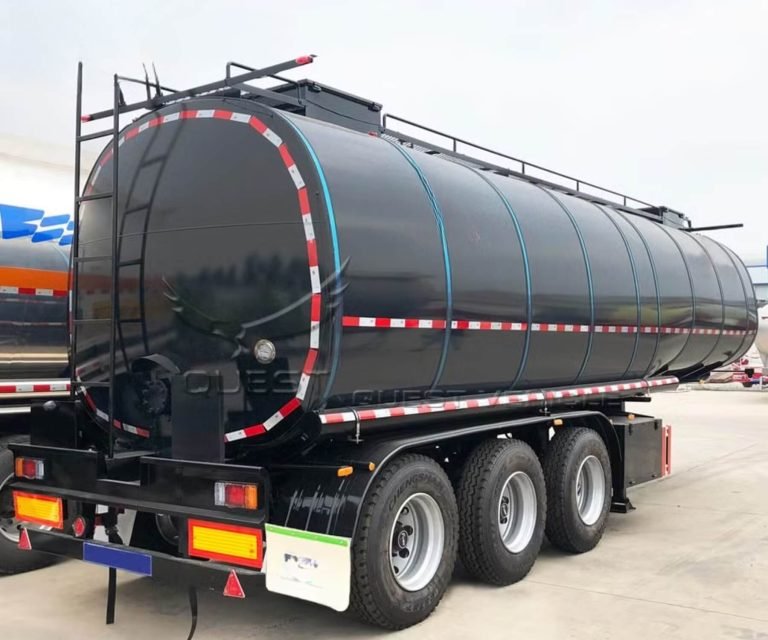 3-Axle Asphalt Tanker Trailer for Sale in Tanzania