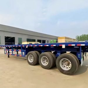 Heavy-Duty 45-Ton Cargo Transport Trailer