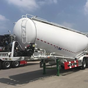 High-Capacity 50T Dry Bulk Cement Tanker Trailer