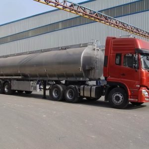 60000 Liters Aluminum Tanker Trailer for Sale in Nigeria