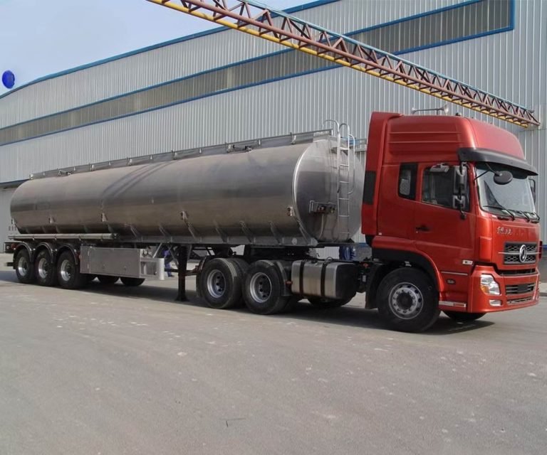 60000 Liters Aluminum Tanker Trailer for Sale in Nigeria
