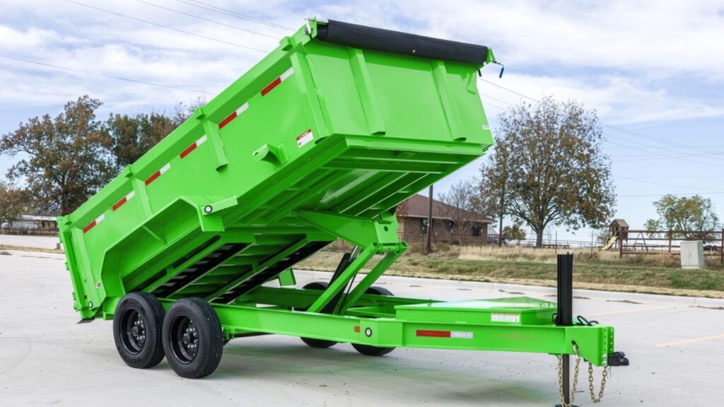 Crawler Dump Trailer