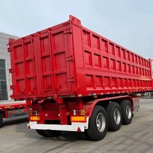 Heavy-duty Tri Axle Semi Tipper With Hydraulic U-Body for Sale in Senegal