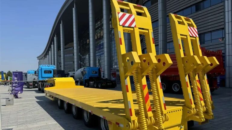 Low Bed Truck Trailer