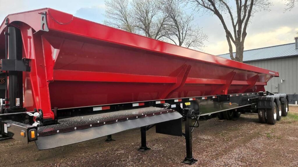 Side Dump Semi Trailer