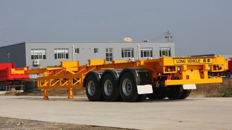 Skeletal Semi Trailer