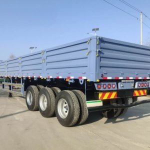 Tri Axle 60 Ton High Side Tipper Trailer