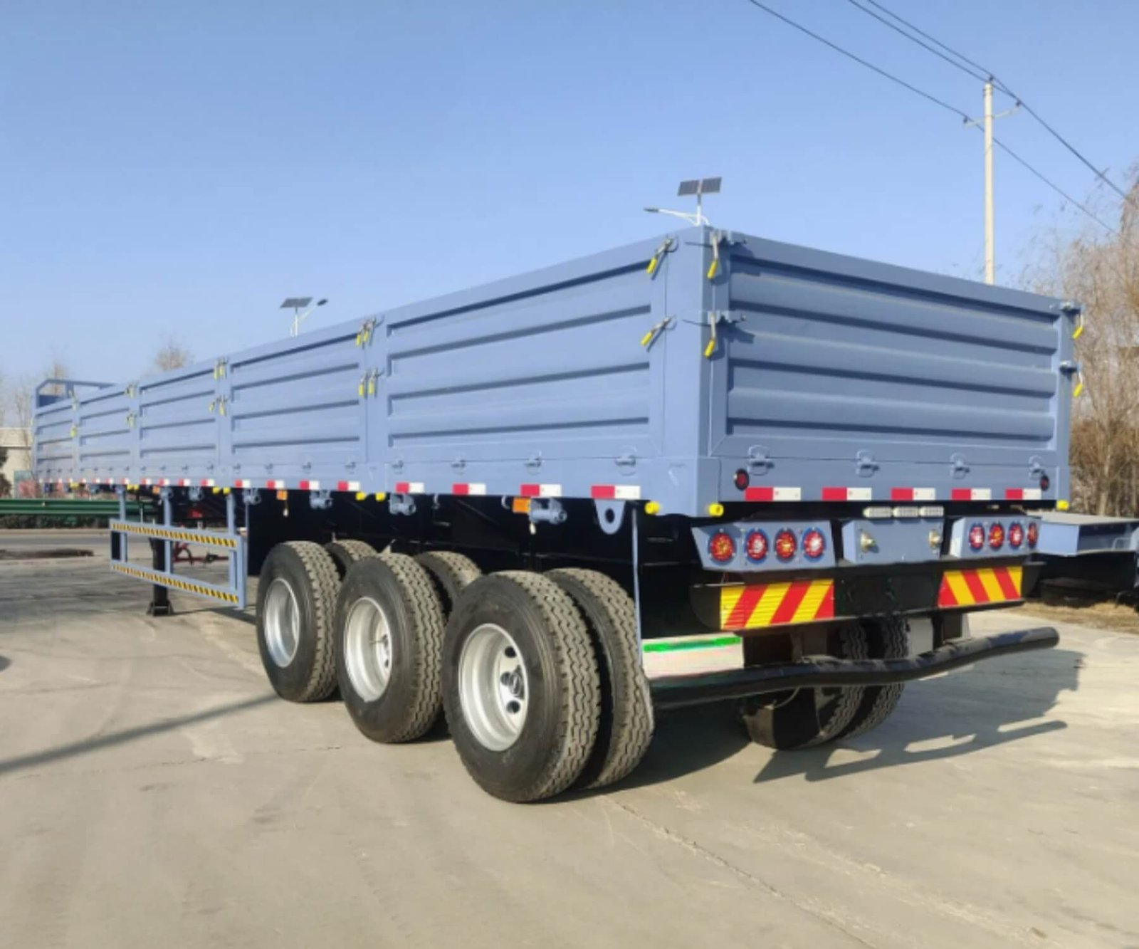Tri Axle 60 Ton High Side Tipper Trailer
